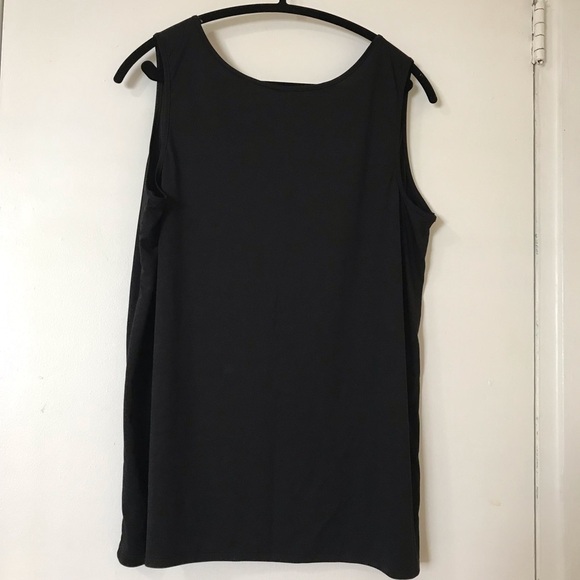 Jms, Just My Size - Active Sleeveless Black Top for Women. Size: 2X. - Picture 2 of 9